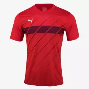 푸마 축구팀 반팔티 유니폼 축구클럽 가벼운착용감 데일리 운동티 기능성티 나들이 스포츠웨어 행사단체복