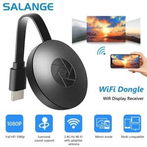 Salange G2 Miracast TV 동글 Wifi 무선 스틱 Supoort IOS Andorid 용 HDMI 호환 1080P 미러 스크린 디스플