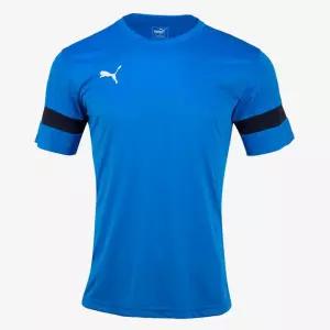 푸마 축구팀 티셔츠 유니폼 조기축구 블루 단체티 깔끔한 간편한운동용품 기본티 통기성좋은 야유회복장