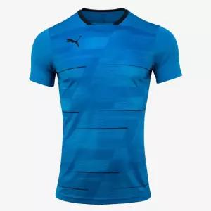 푸마 반팔티 트레이닝 유니폼 축구 블루 가벼운착용감 등산티 편리한 티셔츠 단체티 바캉스 기능성상의