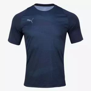 푸마 네이비 유니폼 트레이닝 반팔티 스포츠코디 단체티 야유회복장 등산티 기능성상의 아웃도어룩 나들이