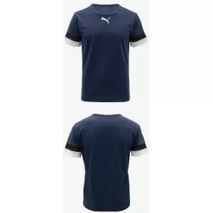푸마 축구 운동 스포츠 네이비 저지반팔티 편안하게입을수있는 헬스티셔츠 아웃도어티 활동성좋은 시원한티