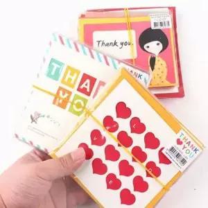 랜덤카드 10개 생일 감사 편지 엽서 카드 편지지 팬시-WD43570__