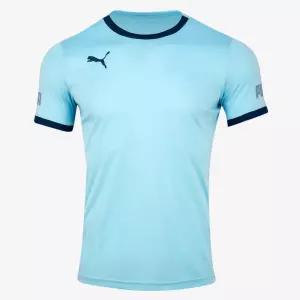 푸마 트레이닝 유니폼 티셔츠 풋살 블루 간편한운동 기능성티 바캉스 활동성을챙긴 기본티 깔끔한티 데일리