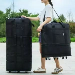 특대형 크기조절 바퀴달린 유학 이민가방 사입 짐가방 여행용캐리어 이민가방 보스턴백