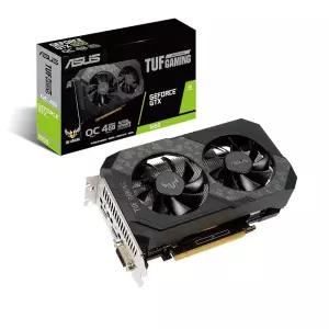ASUS GEFORCE GTX 1650 TUF 게이밍 OC 에디션 4GB GDDR6 TUF-GTX1650-O4GD6-P-GAMING 비디오 카드