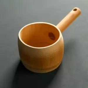 노천탕 나무바가지 편백목욕바가지 온천 사우나 양동이 스파용