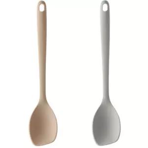 플래티넘 실리콘 멀티스푼 주걱 일체형 스패출러 이유식조리도구 스파츌라 부침 볶음