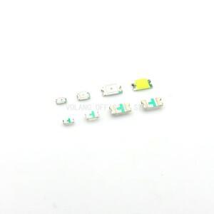 100pcs 0402 0603 0805 SMD LED 빨간색 노란색 녹색  흰색 파란색 오렌지 핑크 보라색 UV 방출 다이오드 칩