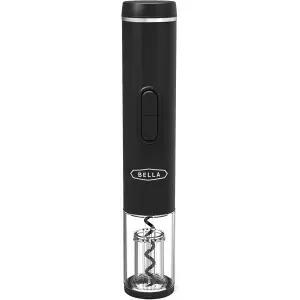 벨라 전기 와인 오프너 포일 커터가 있는 자동 병따개 및 코르크스크류 제거기 배터리 작동 원클릭 버튼