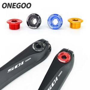 알루미늄 합금 자전거 크랭크 커버 로드 MTB 체인휠 BB 암 볼트 나사 1개