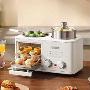 아침 식사기 다기능 토스트 경식기 전기팬 아침식사기 다목적 전기 커피메이커 모피 신기