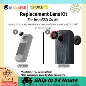 인스타360 X4 에어 렌즈 교체 키트 편리한 수리 부품 DIY 예비 유리 인스타 360  액세서리
