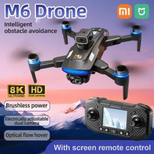 Xiaomi Mijia M6 드론 원격 제어 화면 8K 전문 HD 카메라 5G WIFI Quadcopter 브러시리스 모터 항공 사진