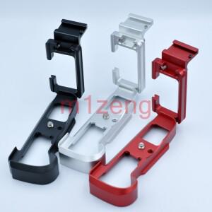 거치대 핸드 그립 어댑터 핫슈 수직 퀵릴리즈 L 플레이트 브래킷 포함 캐논 EOS-M50 카메라용 m50