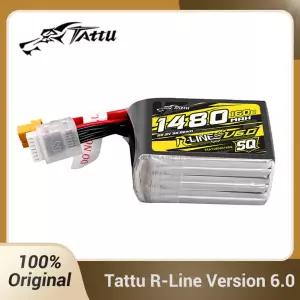 무선 RC소품 Tattu R-Line 6.0 1480mAh/1600mAh 6S 160C 22.2V 리포 배터리 RC 헬리콥터 쿼드콥터 FPV 레이