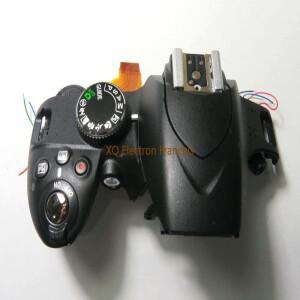 니콘 D3200 용 LCD 상단 커버 헤드 플래시 단추 유닛 카메라 수리 부품