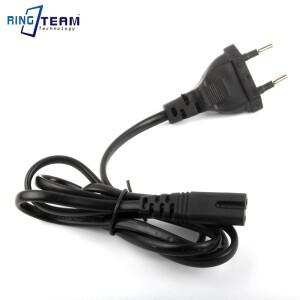 범용 고 AC 전원 케이블 리드 코드 EU 표준 그림 8 C7 2 핀 플러그 1m