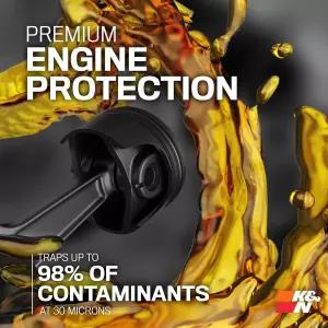 K N 모터사이클 오일 필터 고성능 프리미엄 합성 또는 일반 오일과 함께 사용하도록 설계됨 일부 스즈키