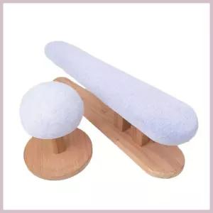 다리미 받침대 전문가용 주름펴기 빨래방용 둥근 바지 원목 걸상형