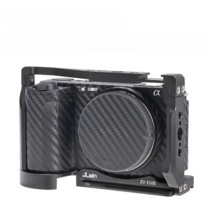 ZVE10II 합금 토끼 케이지 조작 핸들 필름 암 지원 브래킷 안정기 소니 카메라 비디오 led 마이크 삼각대