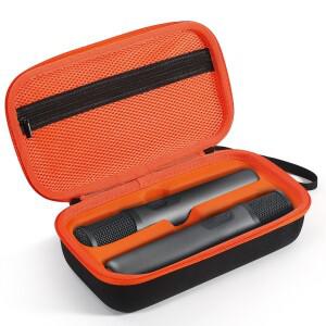 JBL 호환 PartyBox용 무선 마이크 케이스 2 개의 시스템 휴대용 듀얼 노래 노래방용 여행 가방