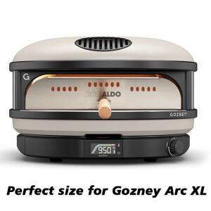 로말도 피자 오븐 문 (고즈니 아크 XL용) 헤비 듀티 스테인리스 스틸 XL에 완벽한 사이즈