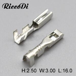 100Pcs 1500-0106 스미토모 전기 와이어 커넥터 핀용 자동 스플 라이스 터미널 암 압착 단자 핀
