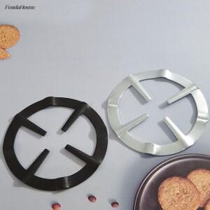 스테인레스 스틸 안전 스토브탑 감속기 가스 쿠커 랙 모카 포트 커피 주방 스탠드 심머 링