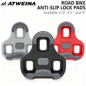 룩케오 로드 자전거 페달용 바이크 클릿 셀프락킹 0/4.5/9도 사이클링 슈즈 클립