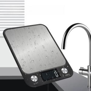 2025 주방 5kg/10kg 테이블 규모 디지털 스테인레스 스틸 상업용 고정밀 전자 저울 도구