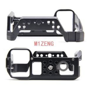 소니 A7S3 A7SIII A1 카메라 비디오 LED 마이크 삼각대용 합금 토끼 케이지 리그 핸들 필름 암 지지대 스태