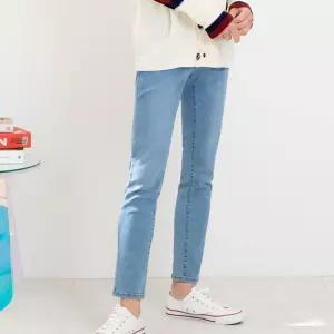 빅사이즈 남성청바지 스판청바지 라이트블루 팬츠 1P