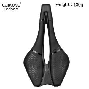 Elitaone 카본 레일 자전거 안장 130g 경량 245x139mm  사이클링 경험 도로 MTB 시터