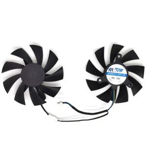 85MM szmz rx 580 8GB XY-D09015B 그래픽 카드 팬 ASROCK