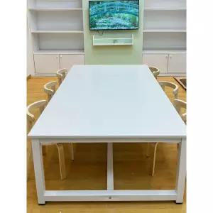 공부방 책상 초등학교 테이블 수업 강의실 교습소 학습 데스크 미술학원