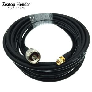 저손실 SMA 수-N 수 커넥터 동축 케이블 RF 50Ohm 와이어 5D-FB 50-5 50cm 1M 2M 3M 5M 1PC