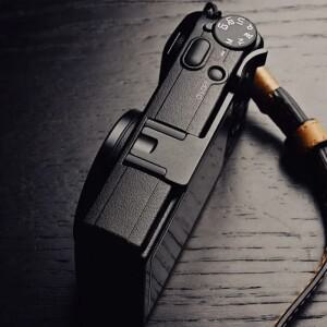 리코 GR IIIx GR3x HDF 핫슈 커버 캡 카메라 액세서리용 썸업 그립 핸드 홀더