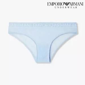 매장정품 EMPORIO ARMANI UNDERWEAR 엠포리오 아르마니 언더웨어 모노그램 로고 레이스 삼각팬티 (08251115
