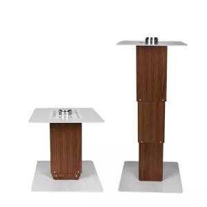 캠핑카 테이블 다리 높이조절 리프트 유압식 탁자