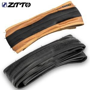 도로 자전거 고성능 타이어 20인치 700C 바퀴용 60TPI 펑크 방지 내구성 접이식 블랙/옐로우