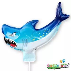 컬러룬 캐릭터풍선 상어