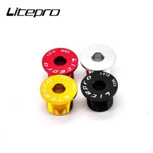 Litepro M23 접이식 자전거 헤드 튜브 나사 프론트 포크 Fnhon Dahon 부품용 알루미늄 스탠드파이프 28.6mm