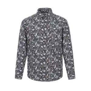 카운테스마라 세련된 프린트 수입면 일반핏 긴팔 CDS4C41004I02339720