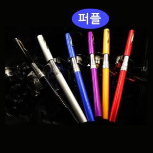 [2개구성] 릴 미니 낙시대 줄 초보낚시 퍼플 펜 민물 바다 루어 낚시대 스피닝 풀세트 HW6547DE