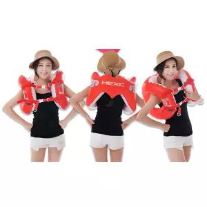 어깨에조이는 물놀이튜브 물놀이용품 경량구명조끼