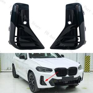 BMW 호환 X3 X4 M 스포츠  프론트 범퍼 안개등 램프  그릴 커버 프레임 베젤 후드 모양