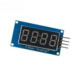 TM1637 Arduino DIY 시계 프로젝트용 0.36 인치 4 비트 자리 LED 디스플레이 모듈 빨간색 양극 튜브 직렬