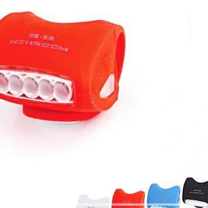 [2개구성] 경량7구실리콘색상램덤 안전등 ld 자전거튜닝 KW270EF2