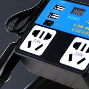 12V 24V 변환기 자동차 인버터 충전 쉬운 설치 USB 소재 내마모성
